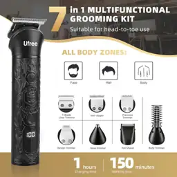 Ufree 7-in-1 Beard Trimmer for… — Photo 2