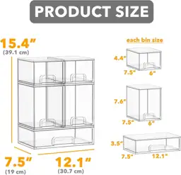 SpaceAid Baby Bottle Storage Organizer… — Photo 2
