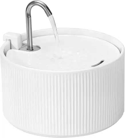 Upgrade 2.2L/78oz Ceramic Pet Fountain,… — Photo 1