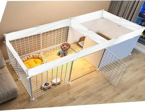 Dog Playpen Indoor with Door… — Photo 1