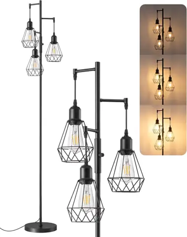 EDISHINE 70IN Farmhouse Floor Lamps… — Photo 1