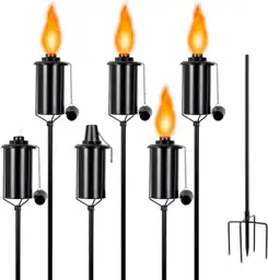 Metal Garden Torches for Outside,… — Photo 1