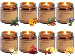 Fall Candles Gift Set: 8-Pack… — Photo 1