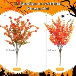 AGIRL Artificial Fall Flowers Outdoor,UV… — Photo 2