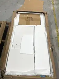 Brilliant White Wood 45.5 in.… — Photo 4