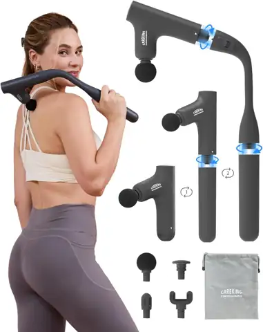 3-in-1 Detachable Massage Gun Deep… — Photo 1
