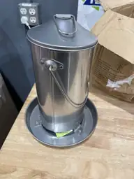 8.8 lb Stainless Steel Gravity-Fed… — Photo 3