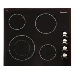 Magic Chef 24 in. Radiant Electric Cooktop in Black with 4 Elements ...
