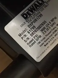 DEWALT 3600 PSI 2.5 GPM… — Photo 7