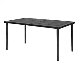 Tucker Rectangular Steel Slat Top… — Photo 2