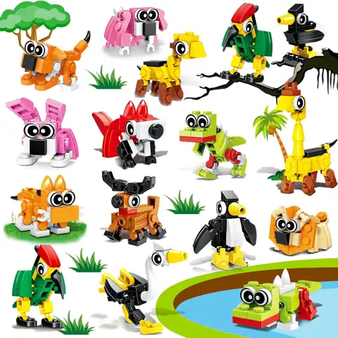 20PCS Mini Animal Building Blocks… — Photo 1