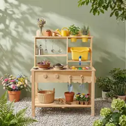 Wooden Mud Kitchen for Kids… — Photo 2