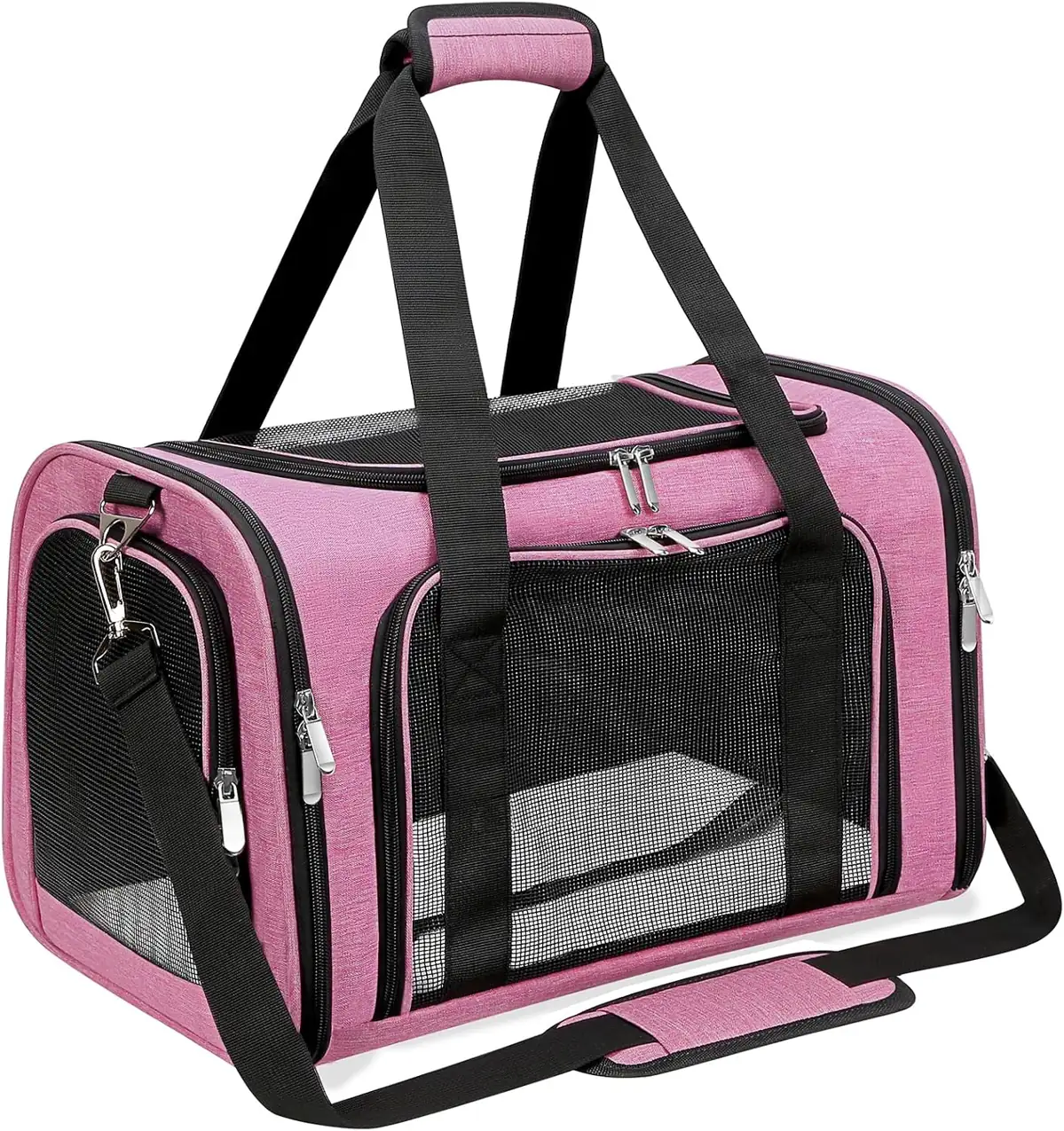 Soft-Sided Cat/Dog/Pet Carrier, Collapsible Pets… — Photo 1