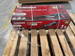 Husky 3-Ton Low Profile Floor Jack with Quick Lift | Triangle Liquidators
