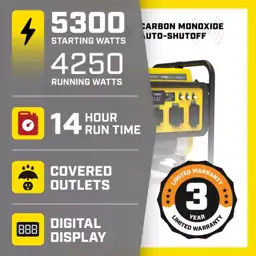 Champion Power Equipment 5300/4250-Watt Dual… — Photo 2