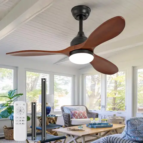 OKDNEG 42-Inch Ceiling Fan, 3… — Photo 1