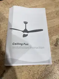 OKDNEG 42-Inch Ceiling Fan, 3… — Photo 5