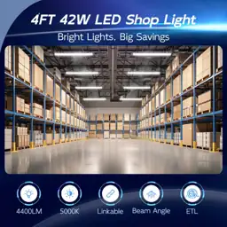 hykolity 4FT LED Shop Light,… — Photo 2