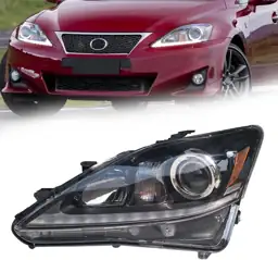 LED Headlight Assembly Lexus IS250/IS350 Driver Side with Clear Lens ...
