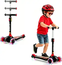 GLAMUP Kids Scooter, 2-in-1 Folding… — Photo 1