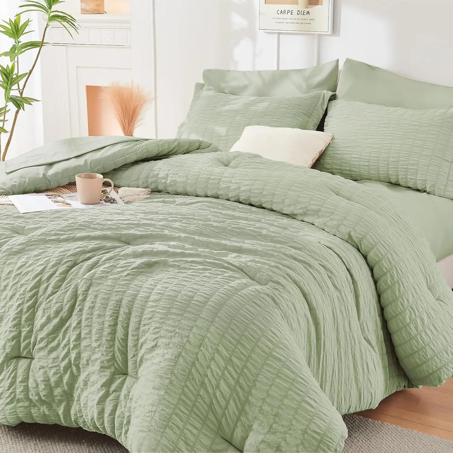 Oversized King Comforter Set 7-PCS,… — Photo 1