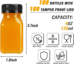 TOMNK 100 PACK 4 OZ… — Photo 2