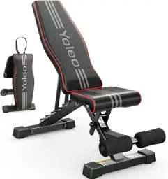 YOLEO Adjustable Weight Bench, ASTM-Certified… — Photo 1