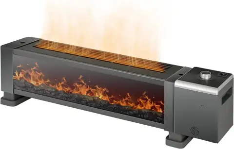 Electric Space Heater with Fireplace… — Photo 1