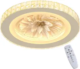 19" Smart Crystal LED Ceiling… — Photo 1