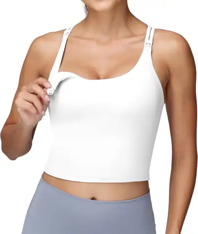 Foucome Nursing Tank Tops for… — Photo 1