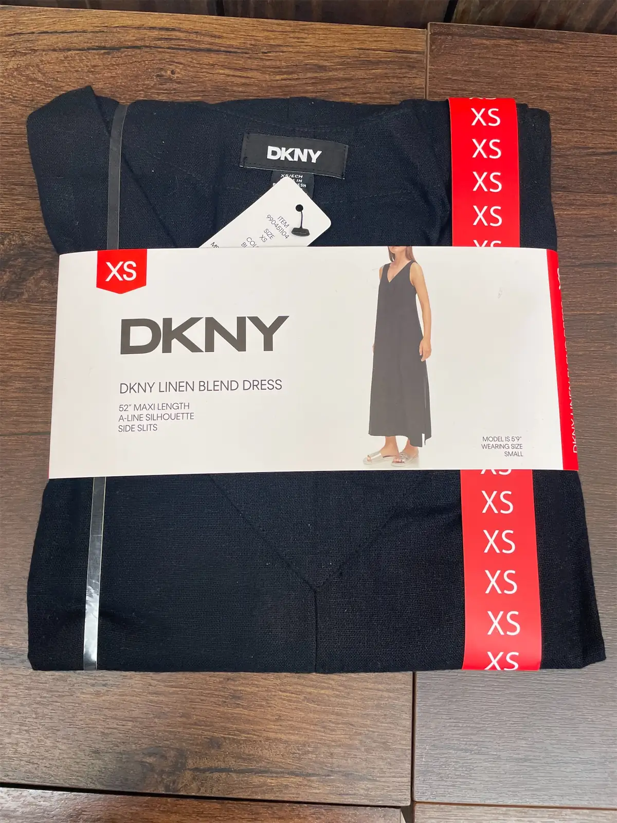 DKNY Linen Blend Dress — Photo 1