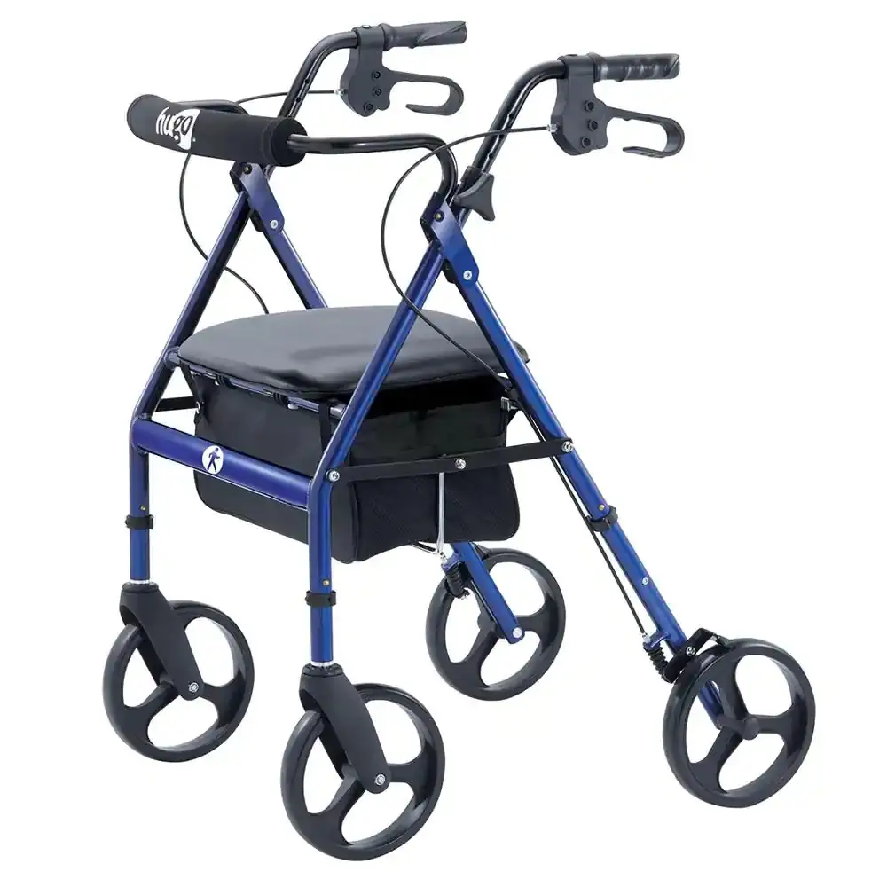 Portable Rollator Rolling Walker with… — Photo 1