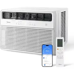 Midea MAW24S2VWT-A 24,000 BTU Smart… — Photo 1
