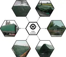 CARTMAN 20x40Ft Multipurpose Waterproof Poly… — Photo 2