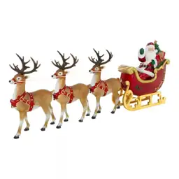 9 ft. Giant-Sized LED Santa's… — Photo 1