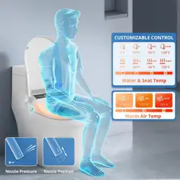 Electric Heated Bidet Toilet Seat… — Photo 2