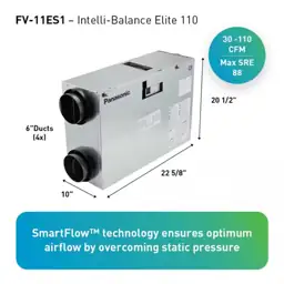 Intelli-Balance Elite ERV, 30-110 CFM,… — Photo 2