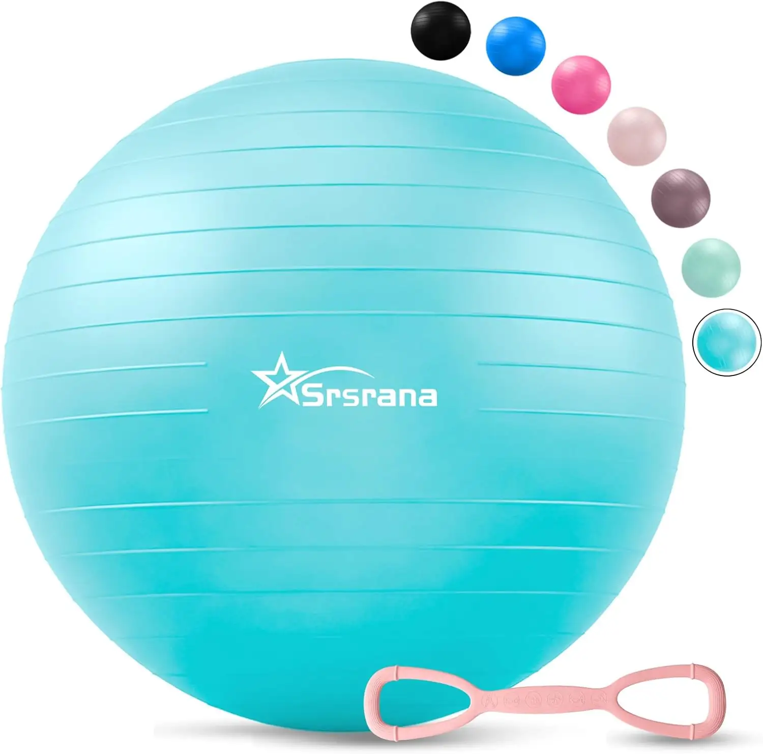 Anti-Burst Exercise Ball for Pilates,… — Photo 1