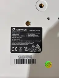 HAPPRUN Native 1080P Bluetooth Projector… — Photo 4