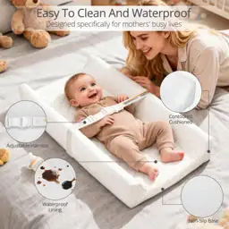 Waterproof Baby Changing Pad Wipeable… — Photo 2