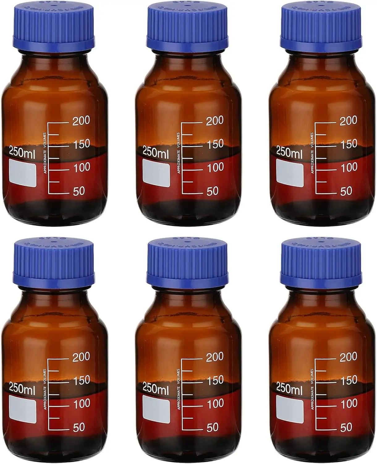 PATIKIL 6x Reagent Storage Bottles,… — Photo 1