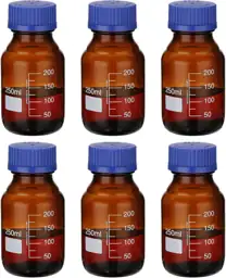 PATIKIL 6x Reagent Storage Bottles,… — Photo 1