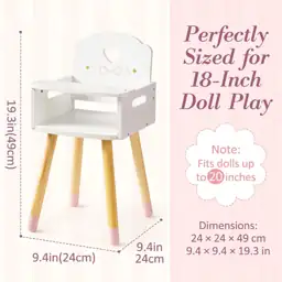 ROBUD Baby Doll High Chair… — Photo 2