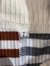 Womens Button Down Striped Sleeveless… — Photo 4