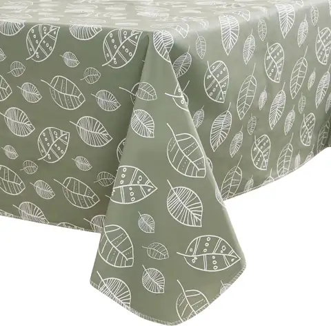 Walrus Heavy-Duty Vinyl Tablecloth with… — Photo 1
