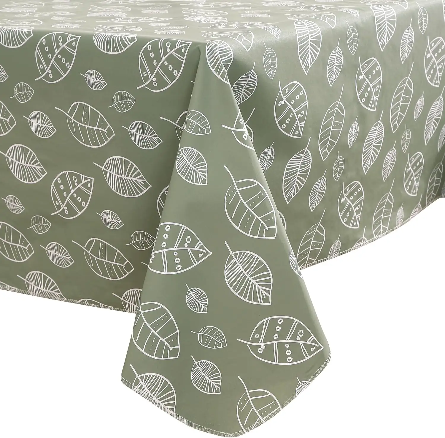 Walrus Heavy-Duty Vinyl Tablecloth with… — Photo 1