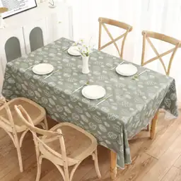 Walrus Heavy-Duty Vinyl Tablecloth with… — Photo 2