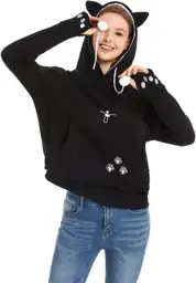 LINYUCHEN Cat Dog Pouch Hoodie… — Photo 2