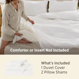 Bedsure Prewashed Duvet Cover King,… — Photo 2