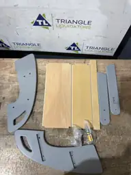 Grizzly Wooden 2-Step Stool for… — Photo 3